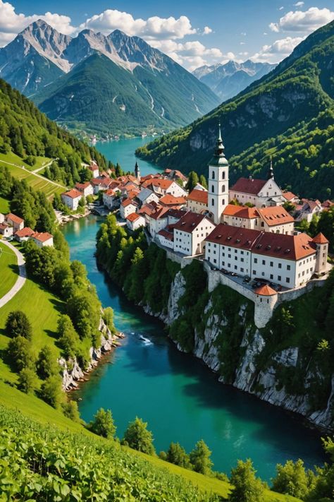 Uncover Hidden Gems in Slovenia That Most Tourists Miss! Slovenia Aesthetic, Scenic Backgrounds, Slovenia Travel, Try New Things, Unique Experiences, Just Imagine, Amazing Travel Destinations, Beautiful Lakes, Travel Tours