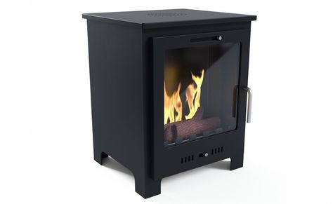 Always fancied a log burner, but haven't got a chimney? Why not try a bioethanol stove fire instead? It's eco-friendly, smokeless and there's no expensive installation required. Click through for a full review. Biofuel Fireplace, Modern Stoves, Fire Effect, Log Bed, Ethanol Fireplace, Bioethanol Fireplace, Freestanding Fireplace, Stove Accessories, Real Flame