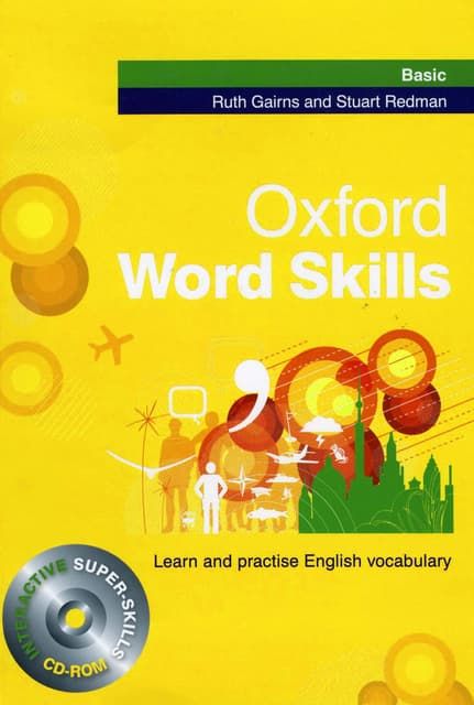 Oxford Word Skills, Esl Grammar, Word Skills, Vocabulary Book, Teacher Books, Good Vocabulary, Ways Of Learning, Speaking Skills, Learn English Vocabulary