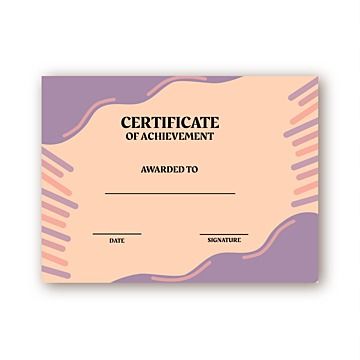 Cute Certificate, Acknowledgments For Project, Cute Template, Certificate Border, Purple Cute, Awards Certificates Template, Kids Graduation, Certificate Templates, Templates Downloads