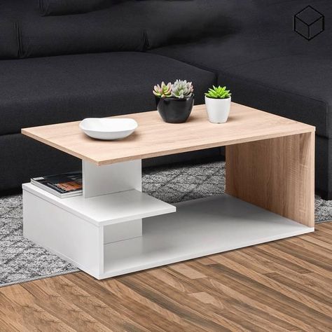 White Coffee Table Modern, Centre Table Design, Centre Table Living Room, Cheap Coffee Table, Meja Sofa, Tea Table Design, Coffee Table Pictures, Center Table Living Room, Coffee Table Design Modern