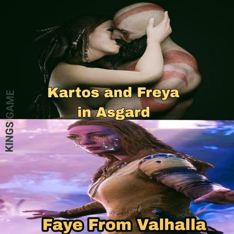 Kratos and Freya Enjoying in Asgard And Freya from Valhalla After seeing this 😭😭😭🙂🙂
.
.
.
.
.
.
.
#kingsgame #viral #viralpost #for #foryou #freya #kratos #valhallah #fyp #foryou #viralpost #games #shorts #youtushorts #gow #godofwarragnarok #godofwar Faye X Kratos, Kratos X Faye Fanart, Freya X Kratos, Freya God Of Ragnarok, Kratos X Faye, Kratos X Freya, Kratos And Freya, Kratos Fan Art, Gow Kratos