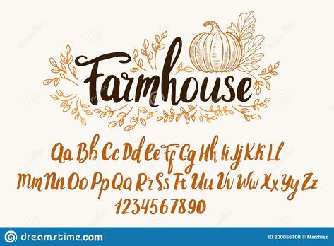 Farm Fonts Alphabet, Farmhouse Fonts Alphabet, Farm Fonts, Country Wedding Signs, Country Fonts, Cute Type, Farmhouse Font, Script Text, Font Typography