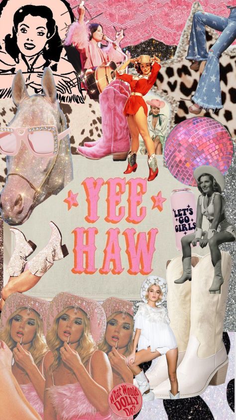 #letsgogirls #cowgirl #pink #pinkboard #pinkaesthethic Fairy Cowgirl Aesthetic, Pink Disco Cowgirl Aesthetic, Disco Cowgirl Graphic, Cowgirl Barbie Aesthetic, Cowgirl Pink Aesthetic, Groovy Cowgirl Aesthetic, Barbie Cowgirl Aesthetic, Vegas Cowgirl Aesthetic, Boujee Cowgirl Aesthetic