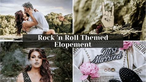 Rock 'n Roll Themed Elopement Love Feast, Wedding Scroll, Wild Rumpus, True Love Story, True Love Stories, Glowing Makeup, Calligraphy Design, Wedding Hairstyle, Blues Rock