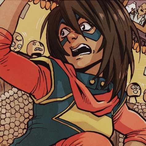 Ms Marvel Pfp, Ms Marvel Comic Icons, Marvel Comic Icons, Ms Marvel Comic, Marvel References, Marvel Animated, Miss Marvel, Comic Icons, Marvel Animation