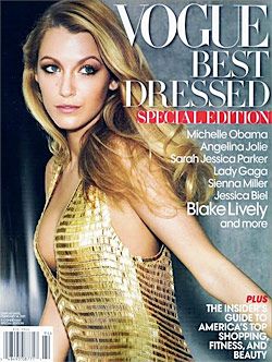 Blake Lively Vogue, Gossip Girl Cast, Vogue Wallpaper, Blake Lively Style, Vogue Magazine Covers, Vogue Us, Vogue Covers, Jessica Biel, Anna Wintour