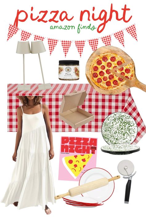 pizza night party Adult Pizza Party, Pizza Party Aesthetic, Pizza Night Party, Italian Pizza Party, Outdoor Pizza Party, Pizza Party Ideas, Pizza Party Decorations, Pizza Party Birthday, Taco Bowl Recipe