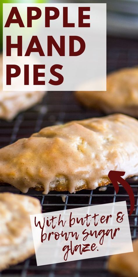 Baking Mischief, Apple Turnover, Batch Recipes, Pie Dough Recipe, Butter Glaze, Pies Recipes, Hand Pie Recipes, Apple Hand Pies, Mini Apple Pies