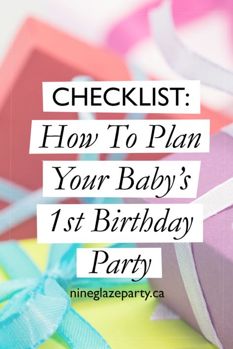 Your baby's first birthday is always something special. Here is a super checklist to help plan your child's first birthday party. Birthday Party Checklist, Baby's 1st Birthday, Party Planning Checklist, Party Checklist, Baby's First Birthday, Twins 1st Birthdays, Twin First Birthday, First Birthday Themes, Baby Boy 1st Birthday