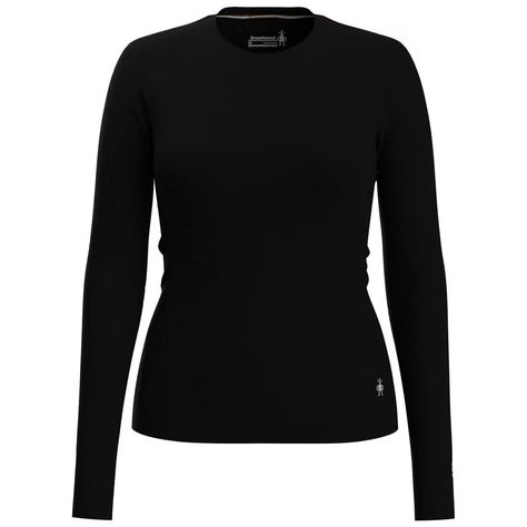 Smartwool Classic Thermal Merino Base Layer Crew Women's | Level Nine Sports Thermal Base Layer Women, Ski Base Layers, Thermal Base Layer, Base Layer Women, Skiing Outfit, Outdoor Men, Winter Sports, Base Layer, Neck Designs