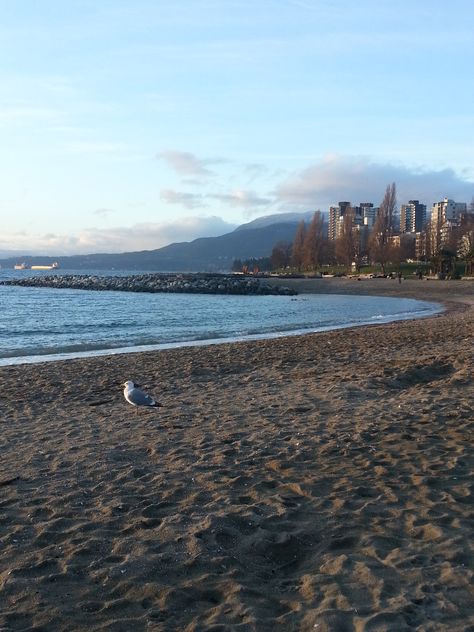 English Bay, Vancouver, BC, Canada. I've been there! English Bay Vancouver, Handmade Sketchbook, Vancouver Bc Canada, Bc Canada, Vancouver Bc, Vancouver, Around The Worlds, Sketch Book, Water