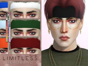 Pralinesims's Sims 4 Accessories Sims4 Cc Pralinesims, Sims 4 Cc Headband Accessory, Ts4 Headband, Sims 4 Headband Cc, Male Bandana, Sims 4 Headband, Sims 4 Male, Sims 4 Cc Hair, Sims 4 Piercings