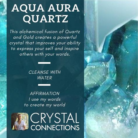 Crystal Seashells, Aqua Aura Quartz, Holistic Therapies, Aqua Aura, Power Crystals, Aura Quartz, Vibrant Blue, Greater Than, Pure Gold