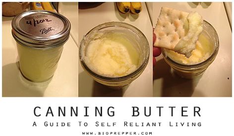 Canning Butter Canning Homemade Butter, Canning Butter In The Oven, Canning Butter, How To Can Butter, Canned Butter, Irish Butter, Making Butter, Pint Jars, Clam Recipes