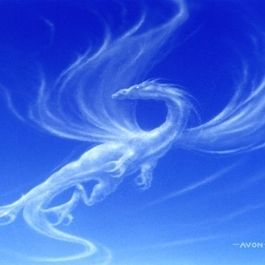 Air Dragon - made of clouds? Or is that it wants you to think!? Air Dragon, Cloud Dragon, Dragon Medieval, Phoenix Dragon, Dragon Dreaming, Mythical Beast, Dragon Pictures, White Dragon, Mythological Creatures