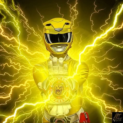 Yellow Ranger Power Rangers Kimberly, Yellow Power Ranger, Power Rangers Yellow, Women Bikers, Original Power Rangers, Power Rangers Dino Fury, Kid Design, Pink Power Rangers, Power Rangers In Space