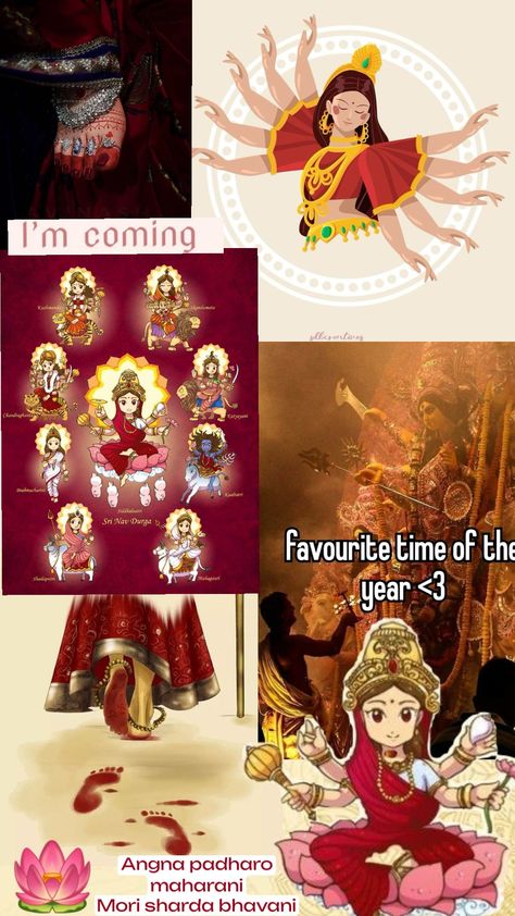 #navratri #durga Durga Aesthetic, Durga Maa, Festival Hair, Festival Makeup, Hindu Art, Time Of The Year, Aesthetic Wallpaper, Music Festival, Pins