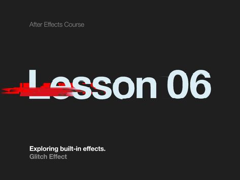 Lesson 06. Exploring built-in effects. Glitch Effect noise dynamic motion graphics lviv lesson learning course glitch effect red glitch text typography loop digital 2d after effects motion gif design animation Glitch Text Effect, Glitch Logo Design, Text Motion Graphics, Animated Typography, Gif Design, Pride Poster, Glitch Text, Motion Graphics Typography, Text Typography