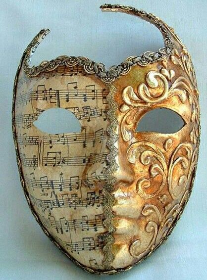 Musical..... Face Cut Out, Anting Manik, Venice Mask, Venetian Carnival Masks, Carnival Of Venice, Venetian Masks, Venetian Mask, Mardi Gras Mask, Cool Masks