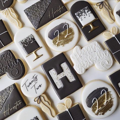 23 Birthday Cookies, Men Birthday Cookies, Men’s Birthday Cookies, Man Birthday Cookies, Happy Birthday Cookies For Men, Birthday Cookies For Men, Bachelor Party Cookies, 40th Birthday Cookies, 40th Birthday Party Men