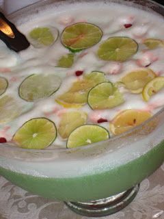 Lime Sherbet Punch by Paula Deen Lime Sherbert Punch, Lime Sherbet Punch, Wedding Punch, Lime Sherbert, Sherbet Punch Recipes, Yum Drinks, Harvest Dinner, Sherbet Punch, Green Punch