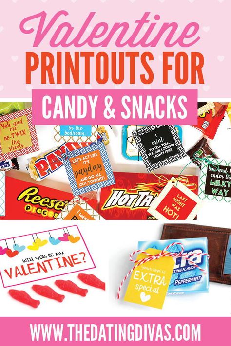 Free Printable Valentines that go with snacks and candy! Perfect v-day gift idea for your husband or boyfriend! #valentinesforhim #husbandvalentines #boyfriendvalentines #14daysoflove Candy Valentines, Candy Valentine Ideas, Gushers Valentine, Valentines Candy Puns, Chips Valentines Free Printable, Fruit Snack Valentine Printable Free, Valentines Candy Cards For Him, Valentine Card With Candy, Skittles Valentine Printable