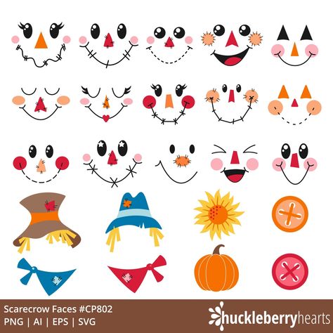 Cute Scarecrow Faces Painted, Scarecrow Eyes How To Draw, Cute Scarecrow Faces, Painted Scarecrow Faces, Scarecrow Faces Pattern Printable Free, Turkey Faces Craft, Scarecrow Face Painting Ideas, Scarecrow Face Ideas, Scarecrow Faces Painted On Wood