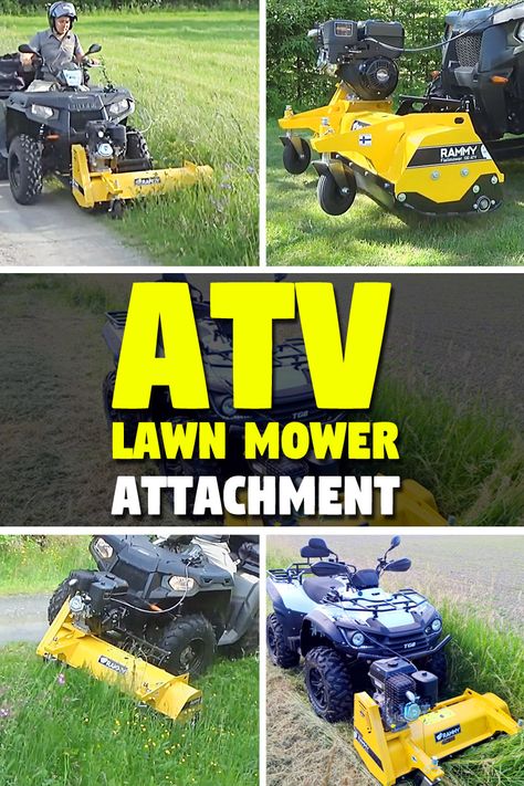 Atv Snow Plow, Utv Trailers, Shooting Bench Plans, Atv Implements, Can Am Atv, Atv Attachments, Riding Mower Attachments, Atv Trailers, Small Tractors