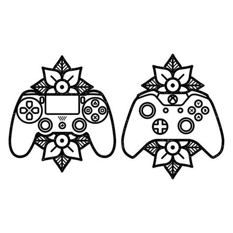 thought it was only right I showed a little love to the PlayStation side too  #tattoo #flash #design African Warrior Tattoos, Wrap Around Ankle Tattoos, Video Game Tattoos, Gamer Tattoos, Kunst Tattoos, Tattoo Trend, Forearm Tattoo Design, Warrior Tattoos, Writing Tattoos