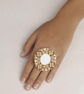 Love this mirror ring Mughal Floral Motifs, Mirror Ring, Indian Rings, Antique Jewellery Designs, Jewel Wedding, Indian Jewellery Design Earrings, Jewelry Mirror, Jewelry Design Earrings, India Jewelry