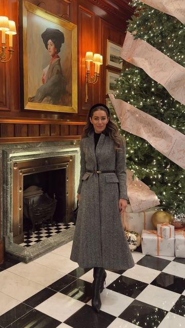 Lydia on Instagram: "Merry Christmas from me and mine to you and yours ✨🤍🥂🍾" Christmas Outfits Classy, Lydia Millen Christmas, Castle Outfit, Lydia Elise Millen Outfits, Lydia Millen Outfits, Christmas Outfit Classy, Lydia Millen, Classy Christmas Outfit, Lydia Elise Millen