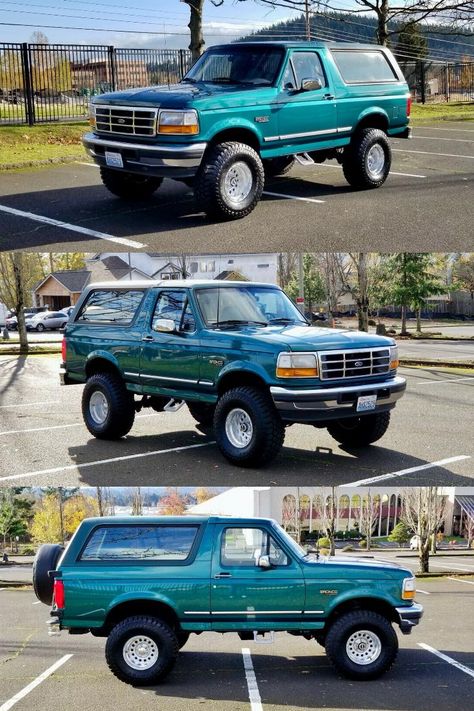 Ford Bronco 1996, Old Bronco, Clean Rust, Bronco Truck, New Bronco, 72 Chevy Truck, Classic Bronco, Vintage Pickup, Ford Suv