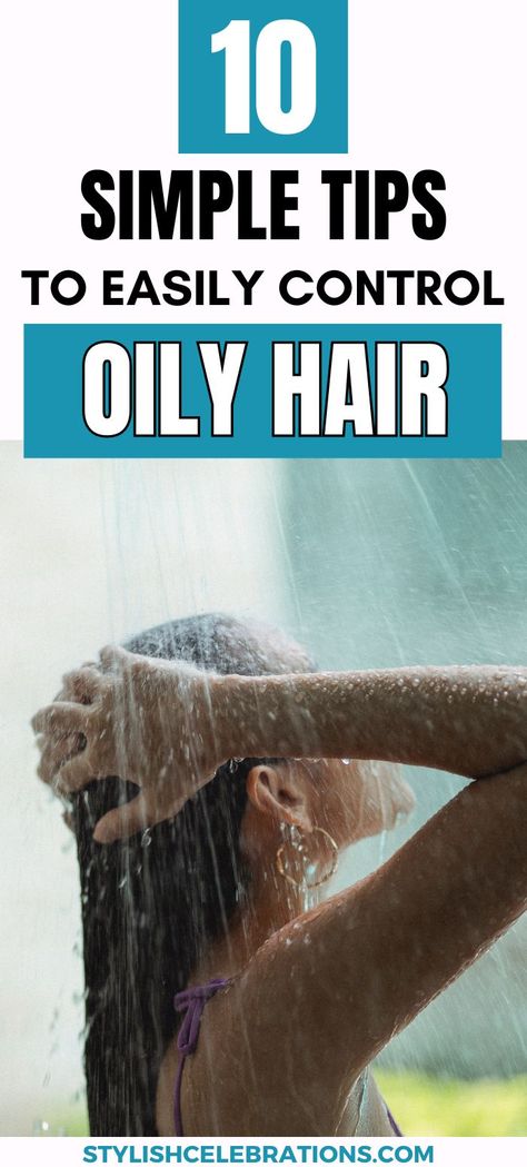 Control Oily Hair The Easy Way With These 10 Tips Greasy Hair, Hacks And Tips, Easy Hacks, Talcum Powder, Greasy Hair Hairstyles, Oily Hair, Hair Tips, Simple Tricks, Dry Shampoo