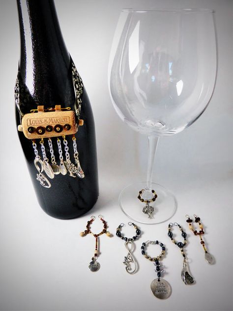 LIVE, LOVE, HOPE Themed Wine Glass Charms & Cork Bottle Ornament Cork Bottle, Cork Ornaments, Live Your Dream, Cork Crafts, Custom Bottles, Glass Charms, Wine Glass Charms, Hand Painted Rocks, Gifts For Wine Lovers