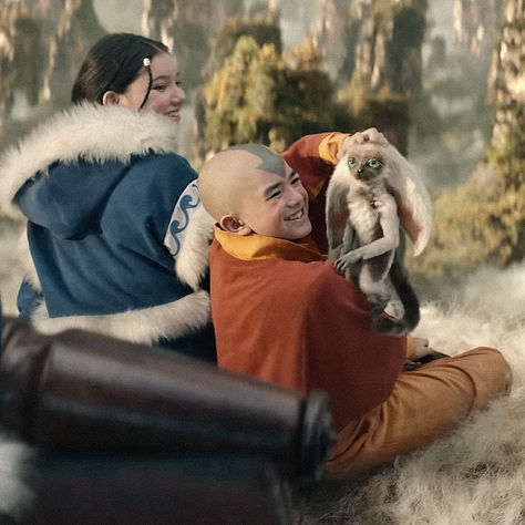 the last airbender icon. aang. momo. katara. appa. Avatar Gaang, Appa Avatar, Action Icon, Avatar Ang, Avatar Legend Of Aang, Atla Memes, Avatar Series, Aliens Movie, Funny Shows