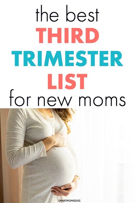 Third trimester to-do list to help new moms figure out what to do in the third trimester. Get your third trimester checklist that you totally need before baby arrives! #baby #thirdtrimester Birth Plan Checklist, Trimester Checklist, Third Trimester Checklist, First Time Pregnancy, 3rd Trimester, Mom Ideas, Tech Startup, Birth Plan, Baby Sleep Problems