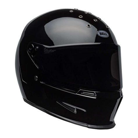 Bell Eliminator Helmet - Gloss Black Bell Eliminator, Bug Reference, Bike Garage, Roland Sands Design, Roland Sands, Bell Helmet, Custom Motorcycle Helmets, Harley Motorcycle, New Helmet