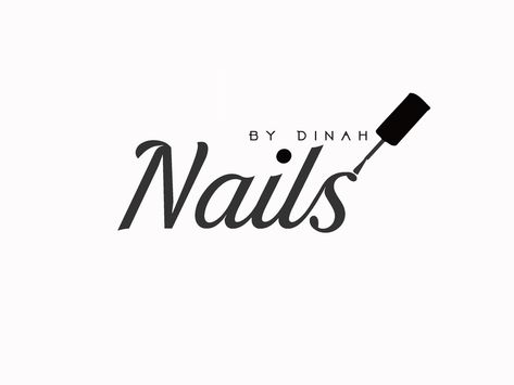 Nail Drawing Logo, Nails By Logo, Nail Artist Logo Design Ideas, Logo For Nails, Nail Logo Design Graphics, Nail Art Logo Design, Nail Logo Ideas, Nail Logos Ideas, Nail Logos