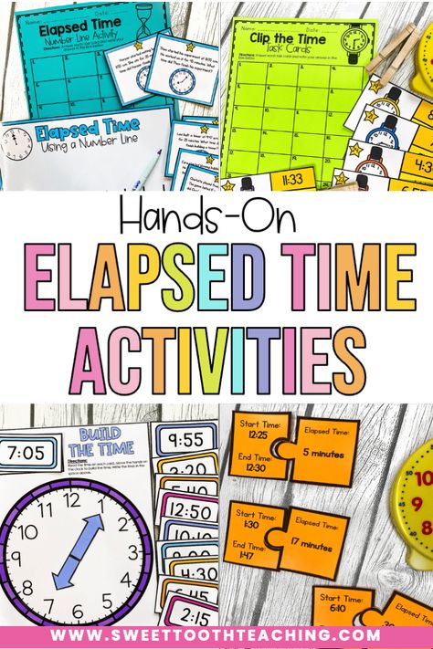 Math Crafts Third Grade, Teaching Time 3rd Grade, Elapsed Time Games 3rd Grade, Elapsed Time Worksheets Grade 3, Elapsed Time Anchor Chart 3rd Grade, Teaching Elapsed Time 3rd Grade, Telling Time Activities 3rd Grade, Elapsed Time 3rd Grade, Time 3rd Grade