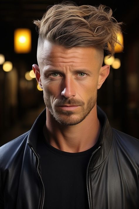 60 medium haircuts for men For Dashing Look In 2024 Man Bun Curly Hair, Curtain Cut, Low Fade Haircut Men's, Long Hair Fade, Mens Medium Length Hairstyles, Mens Haircuts Medium, Modern Pompadour, Surfer Hair, Medium Haircuts