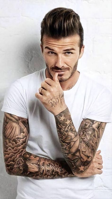 David Beckham Tattoos, David Beckham Haircut, Beckham Suit, Beckham Haircut, David Beckham Style Outfits, David Beckham Suit, Cloud Tattoo Sleeve, David Beckham Hairstyle, Beckham Hair