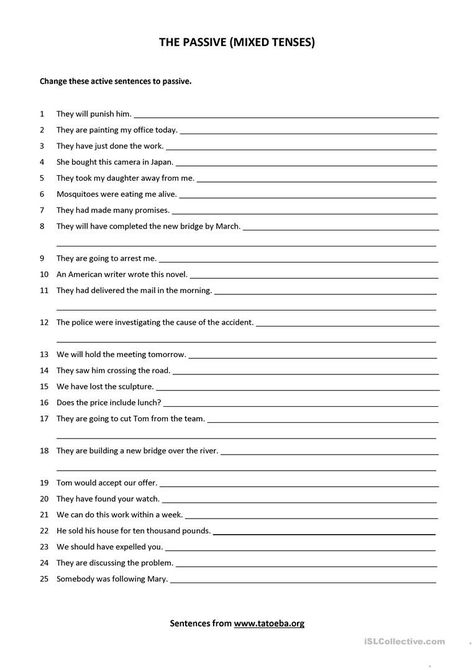 Passive Sentences, Passive Voice Worksheet, Dna Transcription And Translation, Ethos Pathos Logos, Types Of Sentences Worksheet, Hello English, All Tenses, Book Extracts, Tenses English