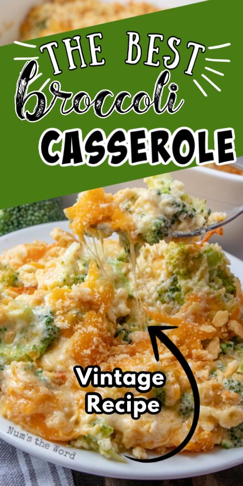 Best Broccoli Casserole, The Best Broccoli, Best Broccoli, Cheesy Broccoli Casserole, Broccoli Dishes, Vegetable Casserole Recipes, Casserole Side Dishes, Broccoli Recipes Casserole, Thanksgiving Food Sides