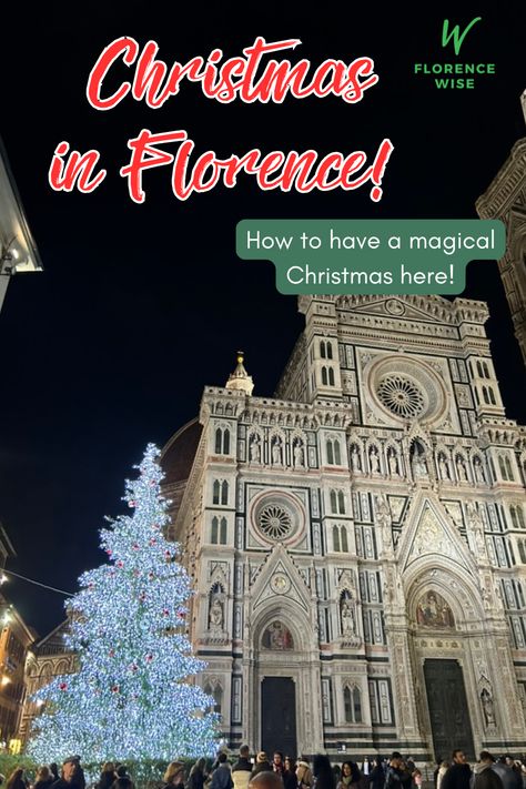 Christmas in Florence is a wonderful experience, the holiday season is always a fun time to visit!

Celebrations start early in December, keep reading to find out what it's like to spend Christmas here and make the most out of your holiday! 

©florencewise Florence Italy Christmas, One Day In Florence, Duomo Florence, Christmas In Italy, Santa Maria Novella, Visit Florence, Florence Travel, Christmas Travel, Florence Italy