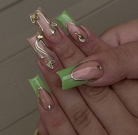 Her Nails, Classy Acrylic Nails, Short Square Acrylic Nails, Unique Acrylic Nails, Bling Acrylic Nails, Short Acrylic Nails Designs, Pink Acrylic Nails, Square Acrylic Nails, Fire Nails