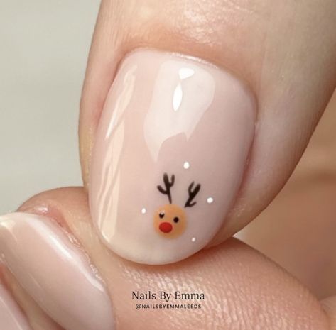 Nail Art Noel, Christmas Nail Art Ideas, Christmas Nails Easy, Christmas Gel Nails, Simple Gel Nails, Christmas Nail Art Designs, Snowflake Nails, Cute Gel Nails, Festival Nails