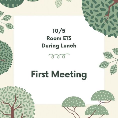 Hiking Club on Instagram: "our first meeting will be next week on October 5th in room E13 during lunch. there will be an informational email being sent out soon, so look out for that! 🏔️ all club updates will be posted on instagram, discord, and sent in an email. in the meantime, don’t forget to join our discord server! (link in bio)" Hiking Club, October 5th, First Meeting, Club Ideas, October 5, In The Meantime, Post Ideas, Discord Server, Next Week