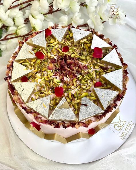 Kaju Katli Cake, Diwali Sweets, Diwali, Camembert Cheese, Christmas Tree Skirt, Cheese, Cake, Quick Saves