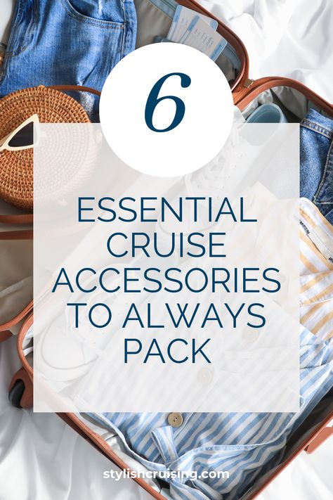 Discover the top six cruise accessories that are absolute must-haves for your next ocean voyage. From practical gadgets to essential travel items, these picks ensure a smoother, more enjoyable cruise experience. Cruise Accessories, Essential Travel Items, Cruise Packing Tips, Singles Cruise, Small Luggage, Luggage Scale, Travel Size Toiletries, Ocean Cruise, Suitcase Handle